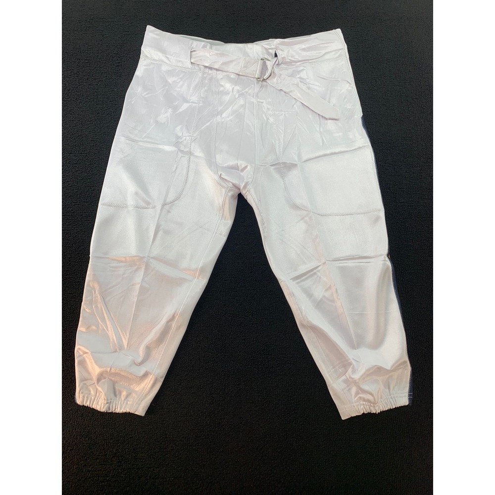 GARB Athletics‎ Mens 3XL White Football Pants Belted Athletic Performance